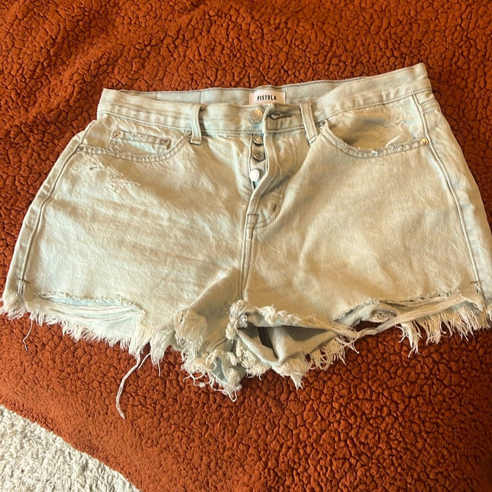 Pistola Denim Cut Off Shorts